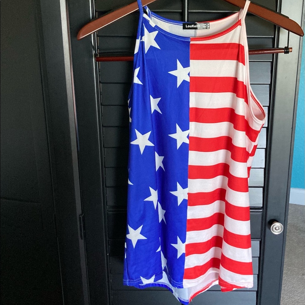 4th of July tank top! Ready for the holiday💥